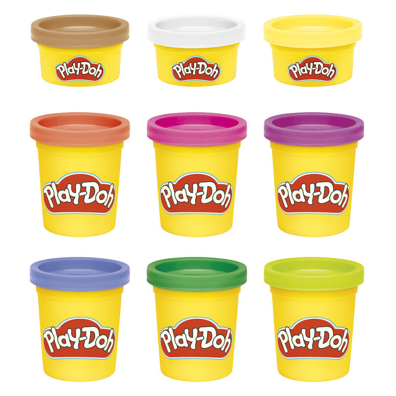 HASBRO Play-Doh PD Colorful Compound Garden - 9 Pack