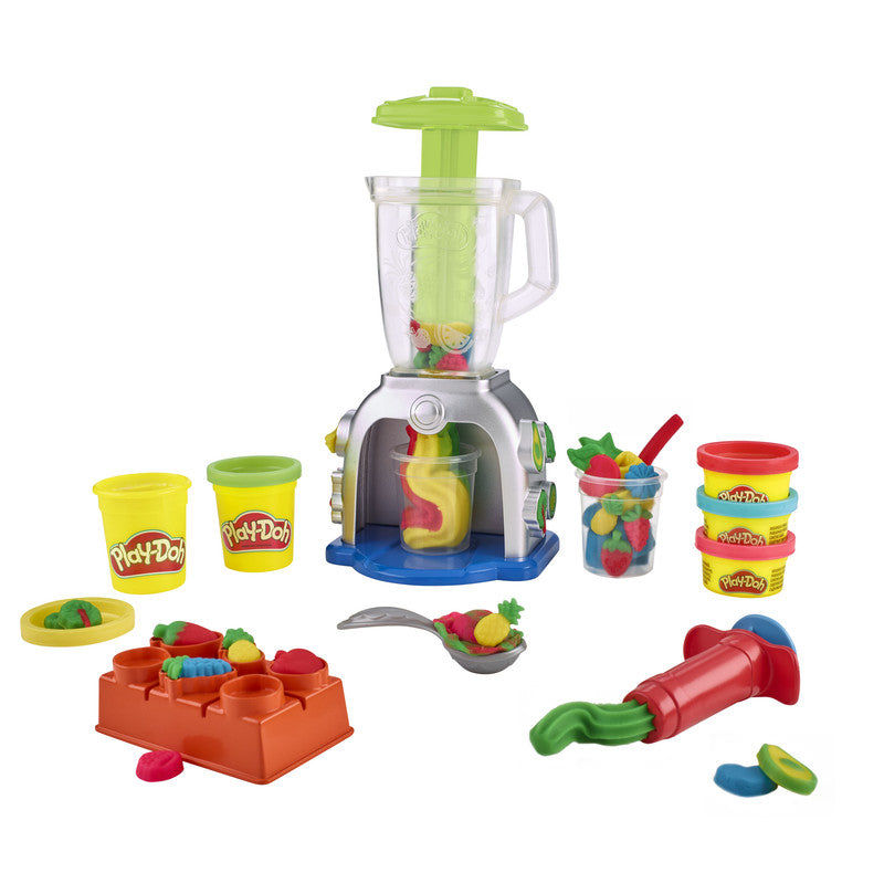 Play-Doh Swirlin' Smoothies Toy Blender Playset, Play Kitchen Appliances, Kids Arts and Crafts Toys for 3 Year Old Girls and Boys and Up - Image 5