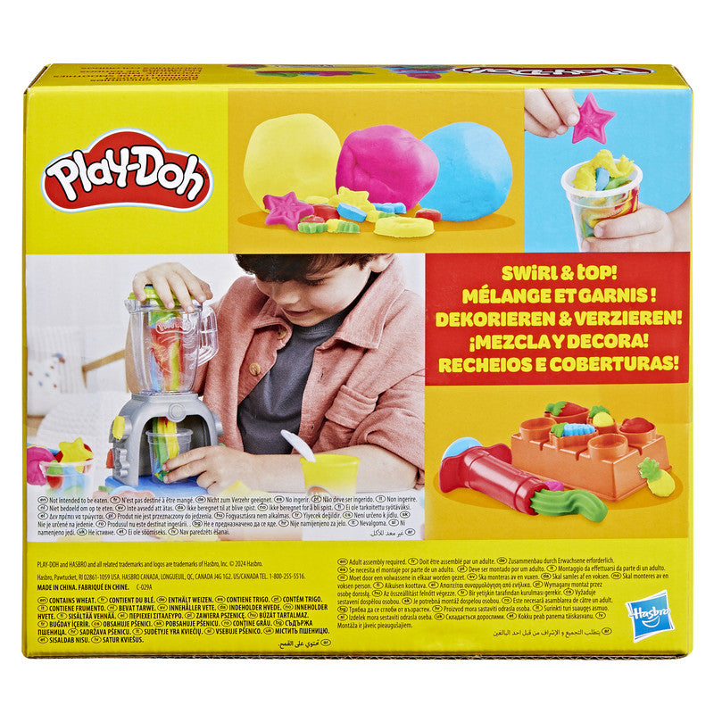 Play-Doh Swirlin' Smoothies Toy Blender Playset, Play Kitchen Appliances, Kids Arts and Crafts Toys for 3 Year Old Girls and Boys and Up - Image 6