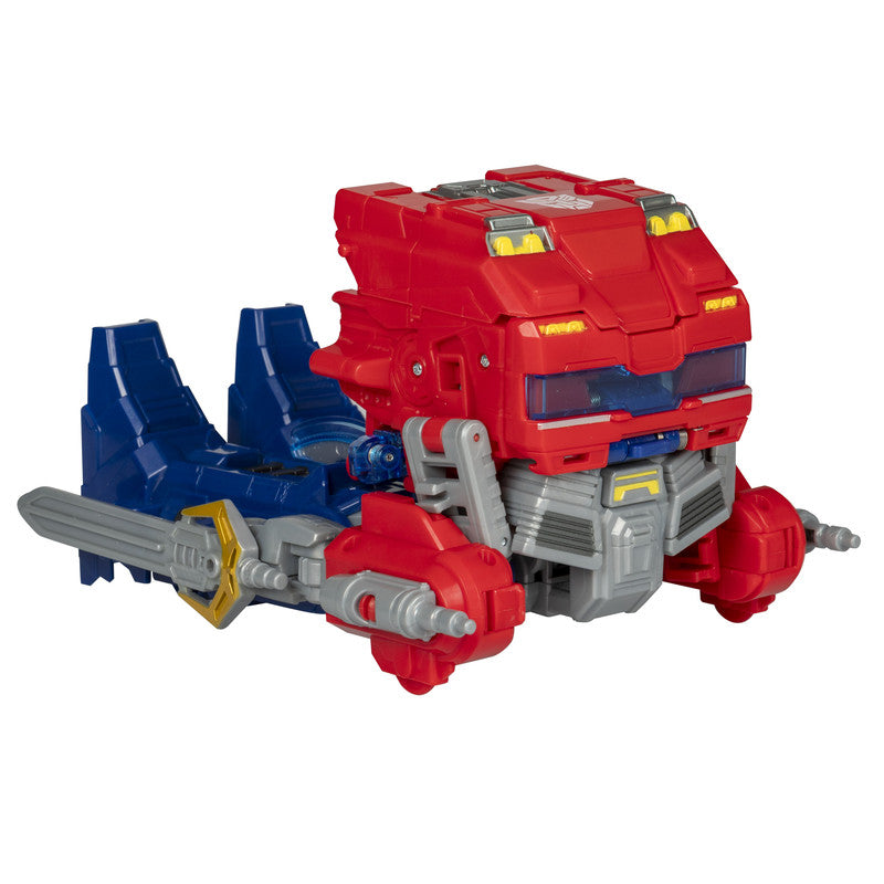 Transformers One Movie Power Flip Optimus Prime (Orion Pax) Converting Action Figure, 4 Modes, 10-inch Interactive Electronic Toy, Lights & Sounds, 6+ - Image 4
