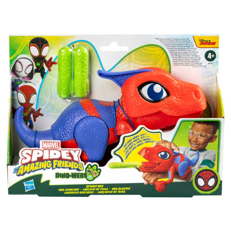 Marvel Spidey and His Amazing Friends Dino-Webs NERF Spidey-Rex Web Launcher download - Image 2