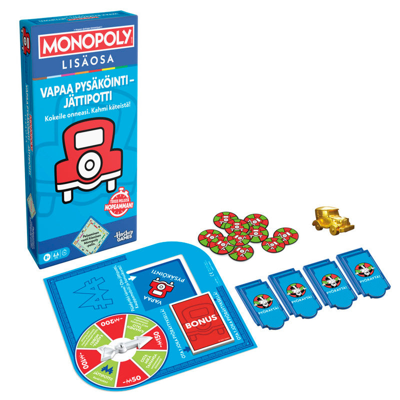 HASBRO Monopoly Free Parking Jackpot