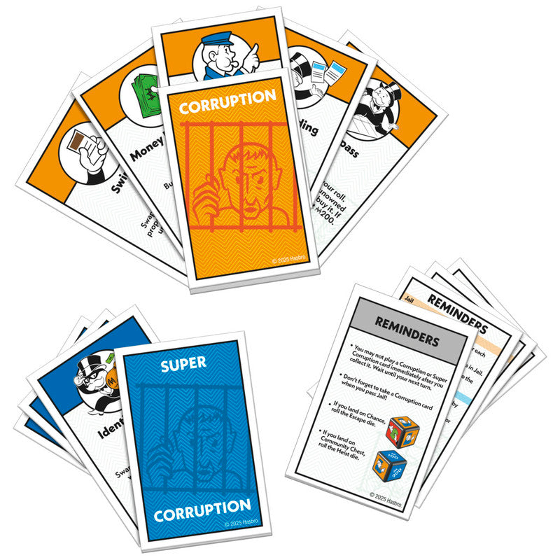 HASBRO Monopoly Go To Jail