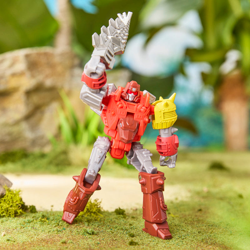 HASBRO Transformers Cyberworld Cyber Changers Dinobot Snarl