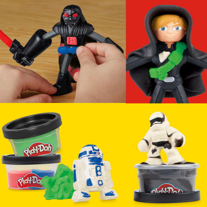 HASBRO Play-Doh Star Wars Squish & Slice Lightsabers