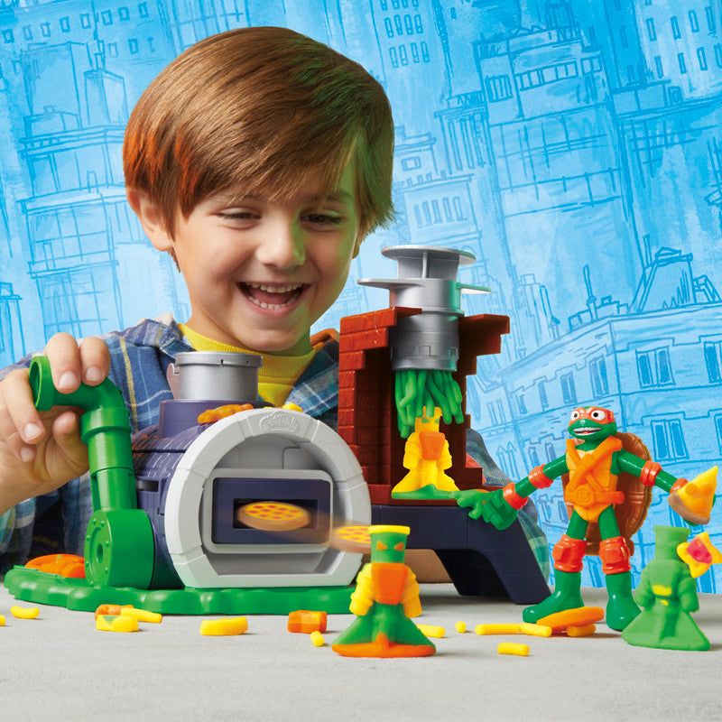 HASBRO Play-Doh Teenage Mutant Ninja Turtles Slice & Blast Pizza Play Set