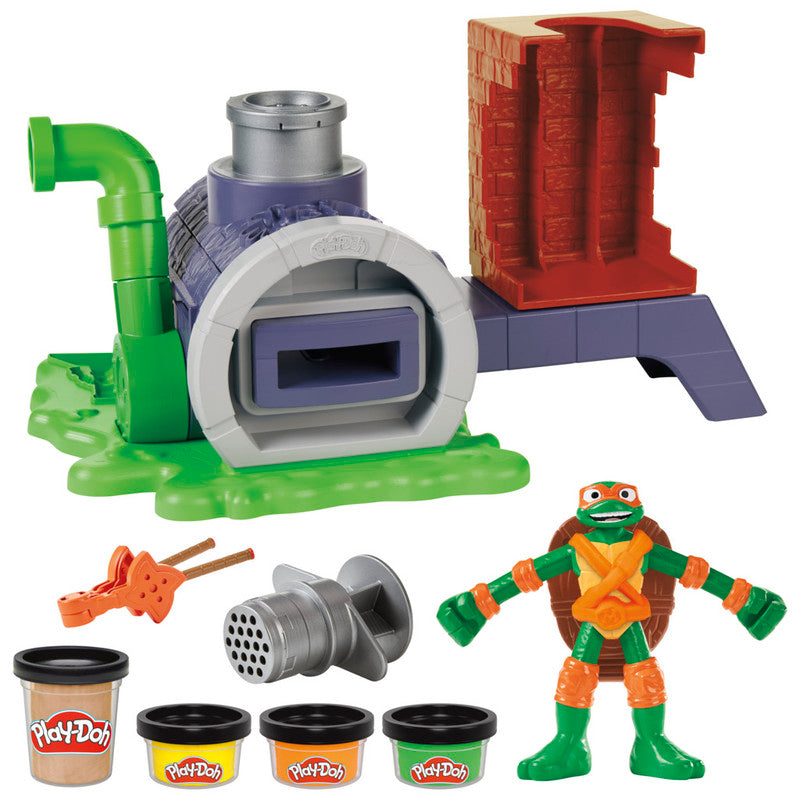 HASBRO Play-Doh Teenage Mutant Ninja Turtles Slice & Blast Pizza Play Set