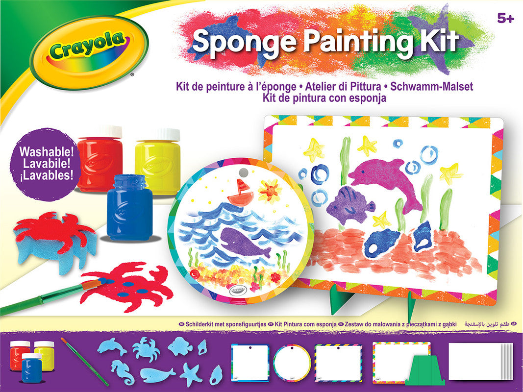 CRAYOLA Sponge Painting