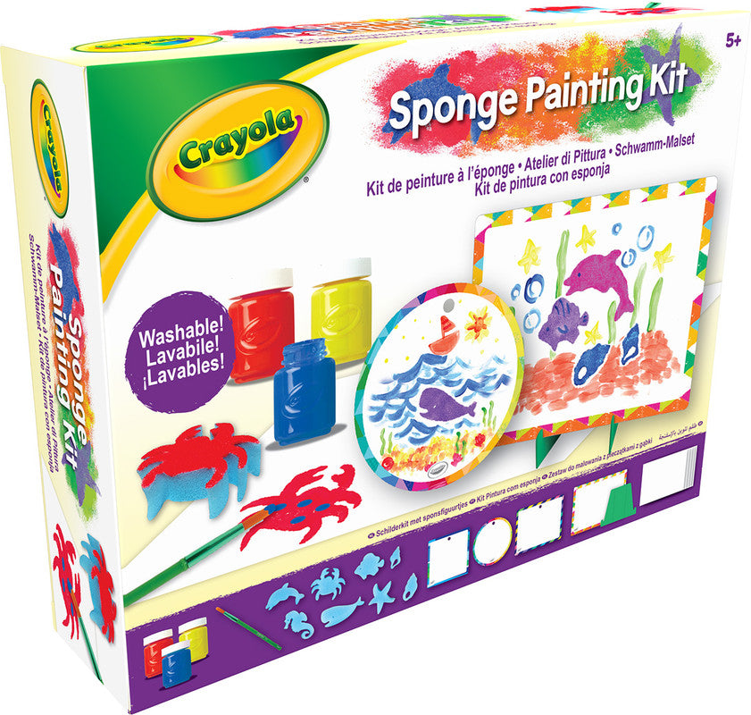 CRAYOLA LLC Crayola SPONGE PAINTING - Image 2