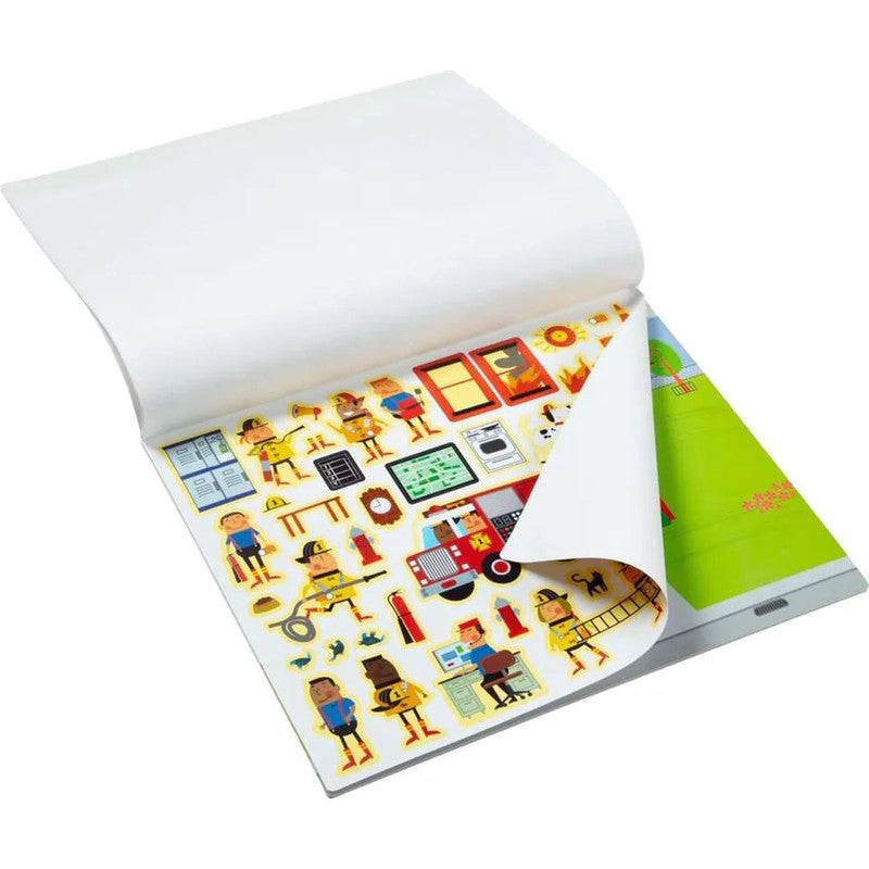 SMD _MELISSA & DOUG _SPIN MASTER Reusable Sticker Pad - My Town - Image 2