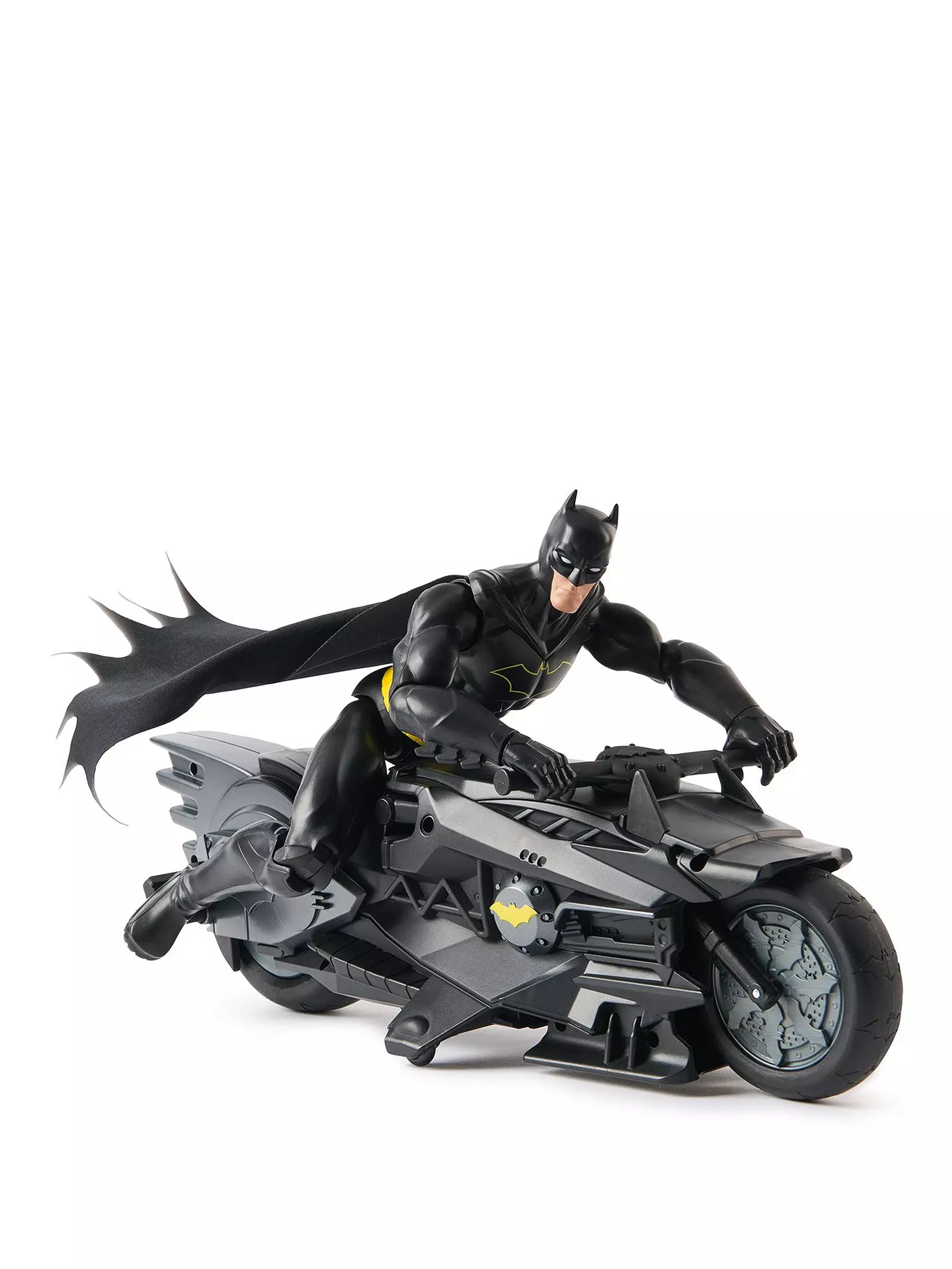 BATMAN BATCYCLE RC WITH 12INCH FIGURE - Image 3