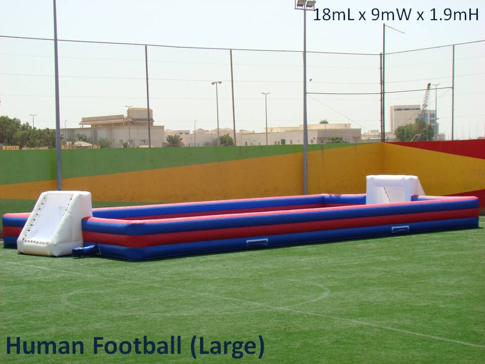 Human Football Jumping Castle (large)