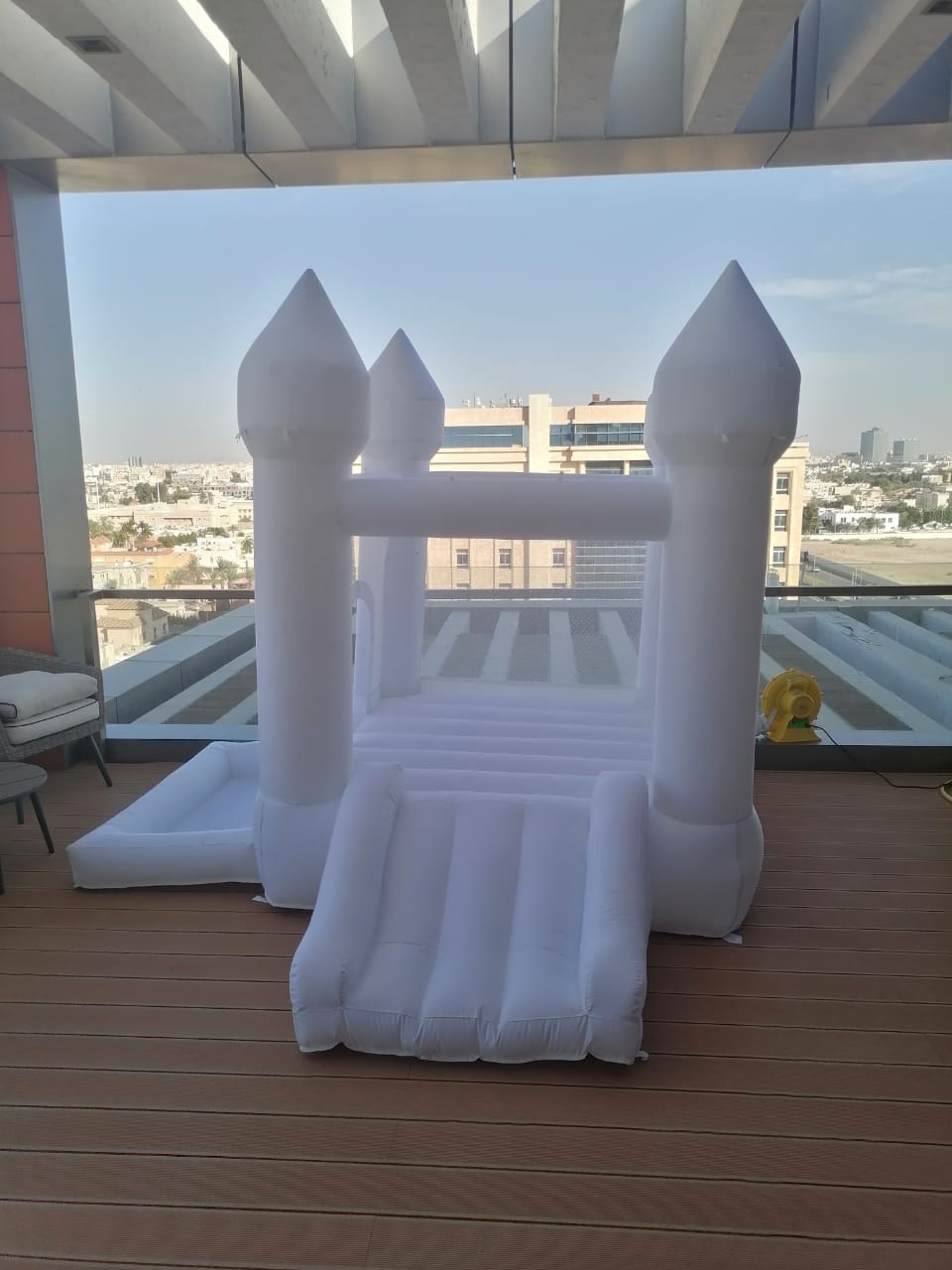 Small White Jumping Castle