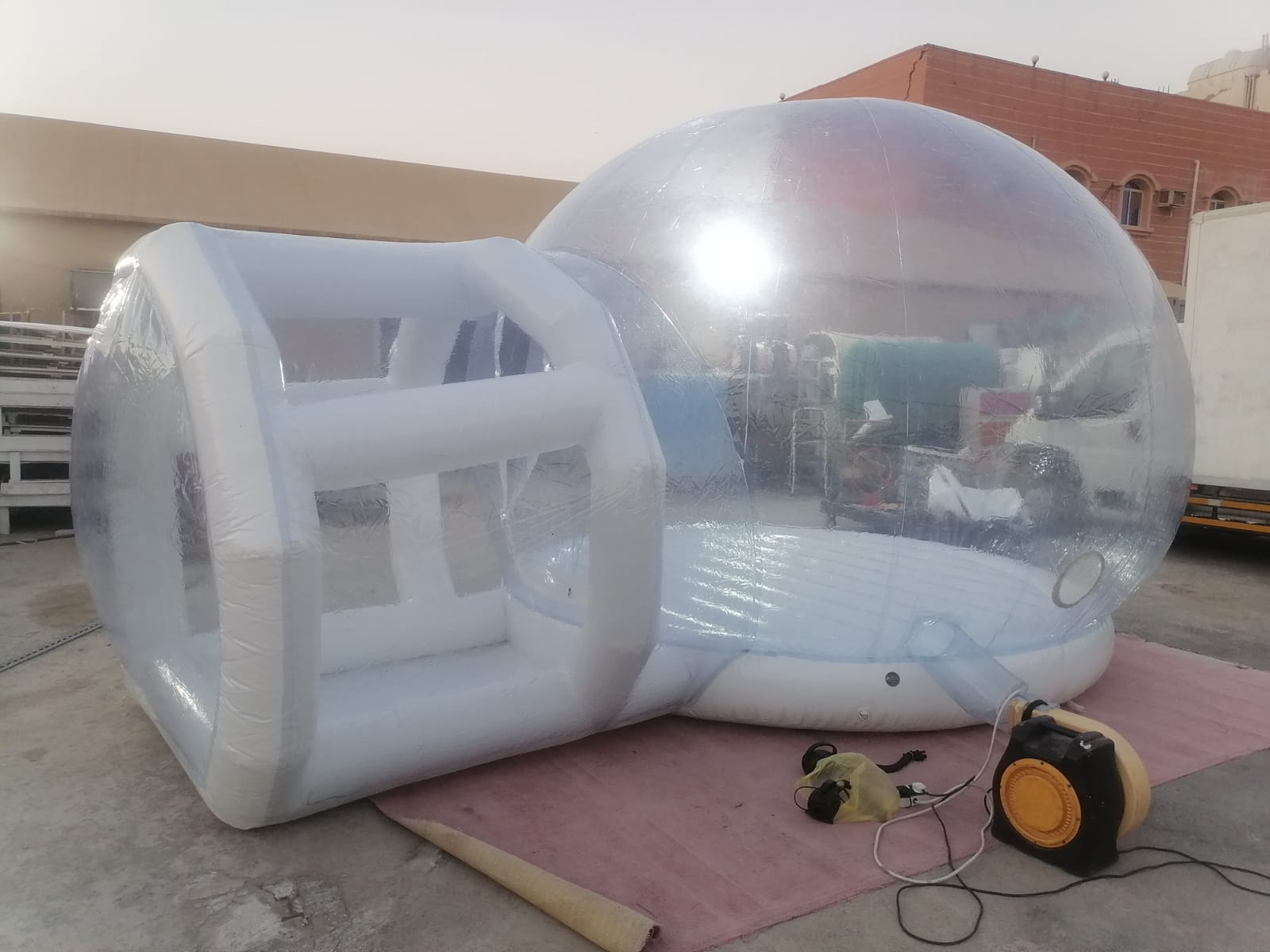 Bubble Balloon Jumping