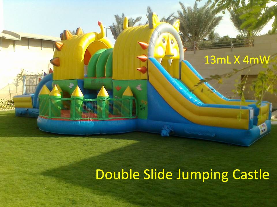 Double Slide Jumping Castle