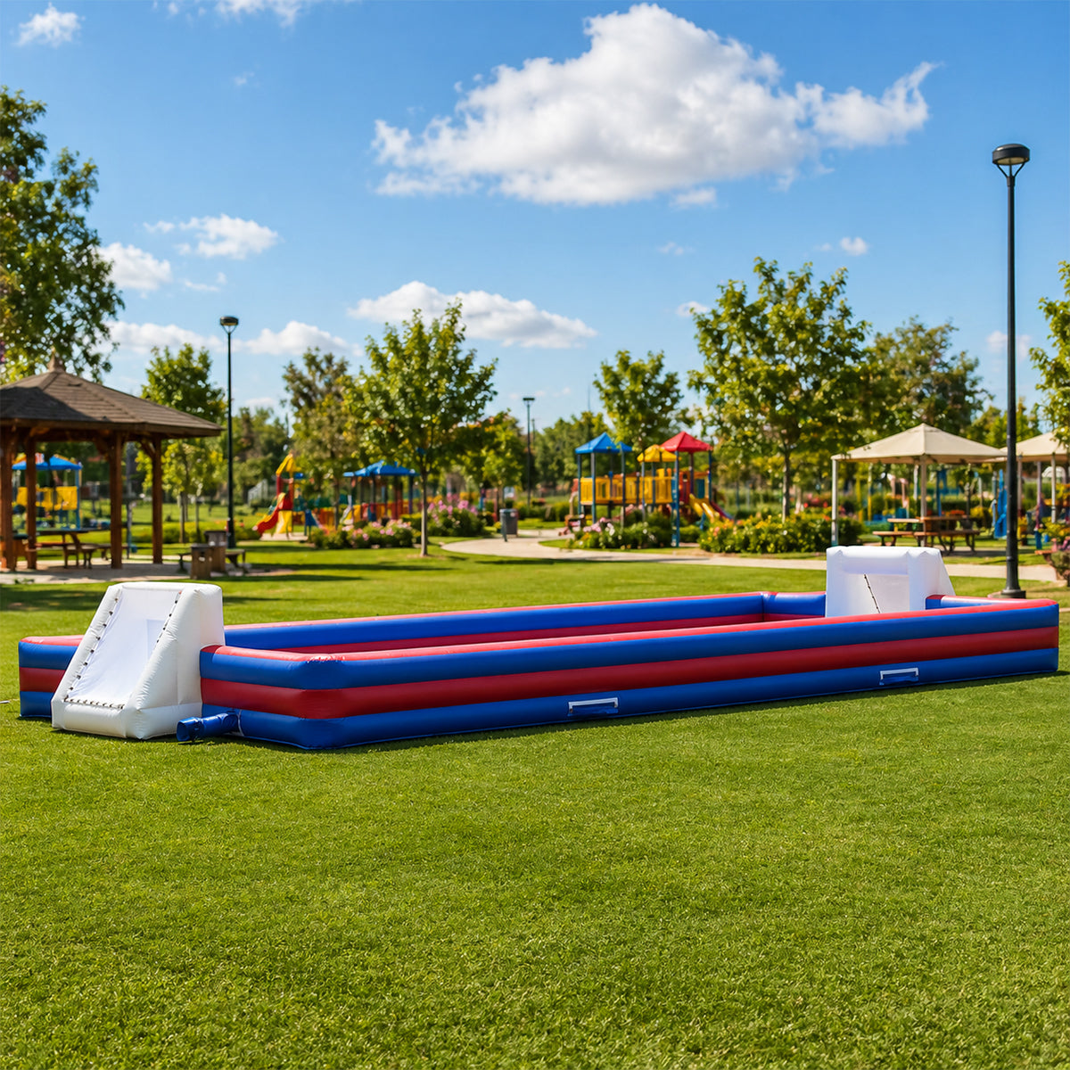 Human Football Jumping Castle (large)